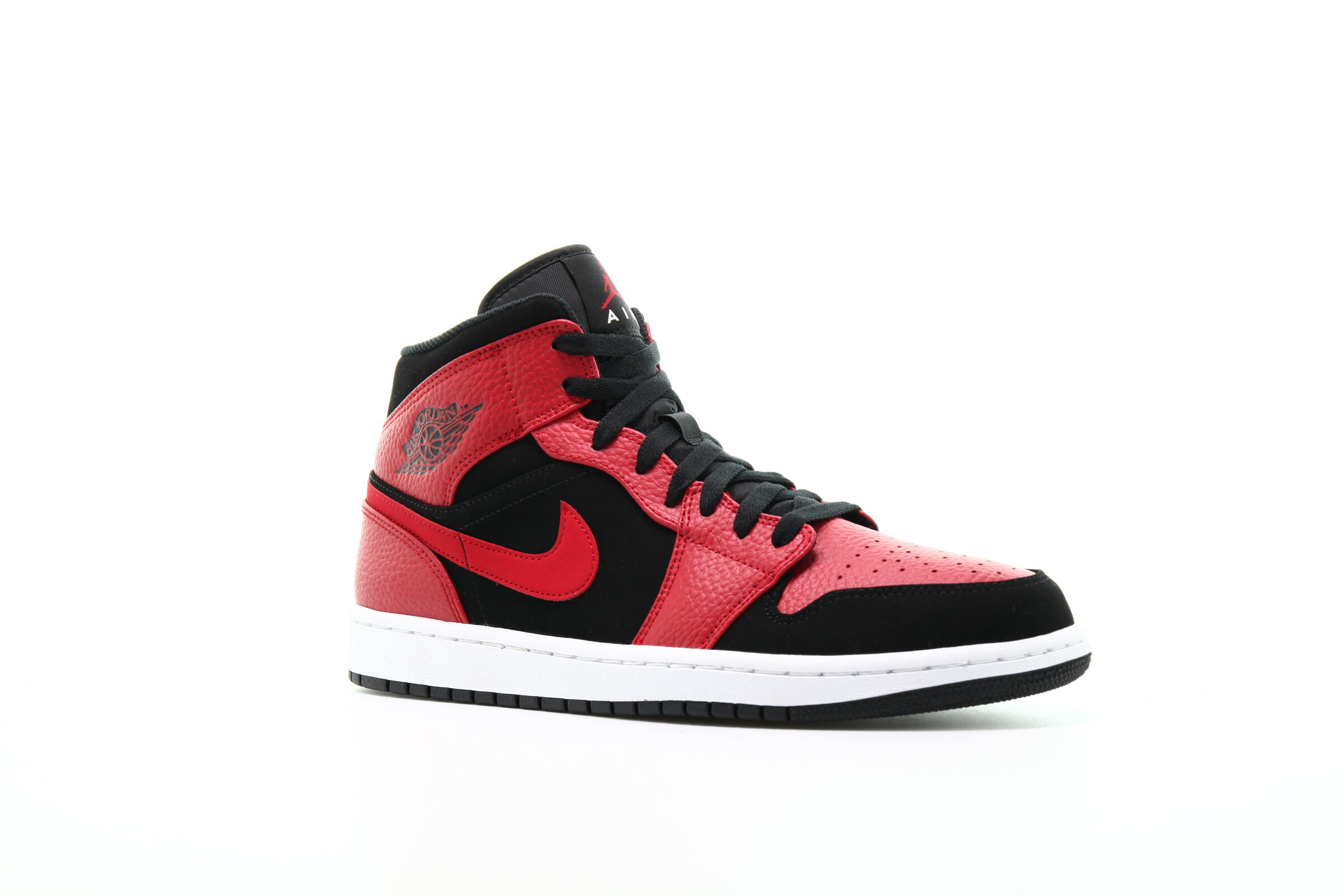 air-jordan-1-mid-black-gymred-